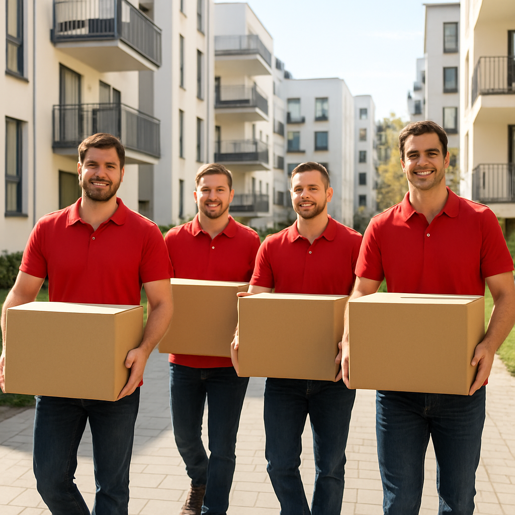 Zack-Express – professionelles Umzugsteam bei der Arbeit